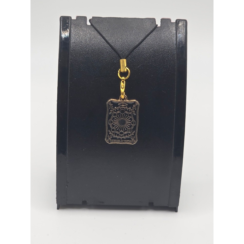 The Wheel of Fortune Tarot Card Phone Charm / Keychain
